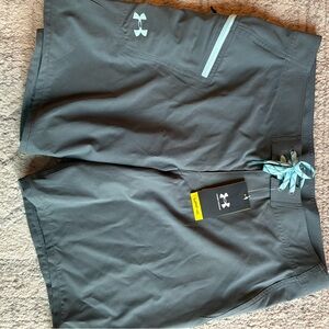 Under Armour Men's Charcoal Athletic Shorts